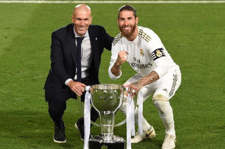 Zidane Mulai Bosan Ditanya Masa Depan Sergio Ramos