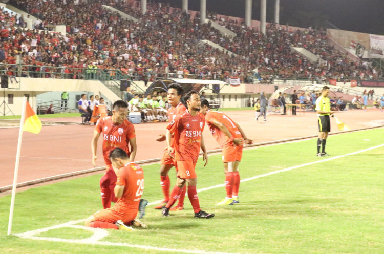 Liga 2 2018: Kalahkan Cilegon United, Persis Perpanjang Rekor Sempurna di Manahan