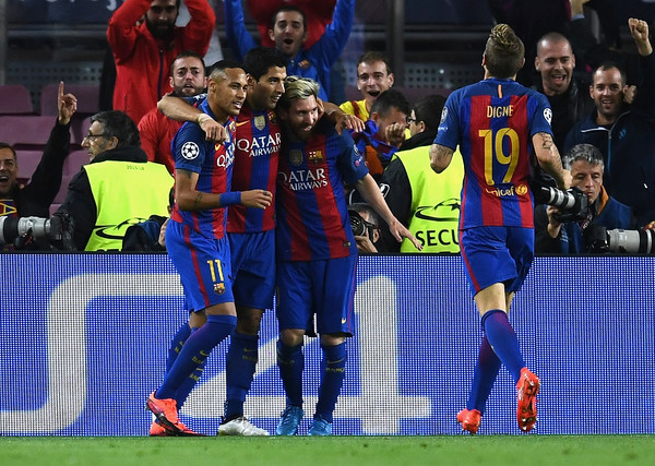 Trio 'MSN' Tembus 100 Gol Di Kalender 2016