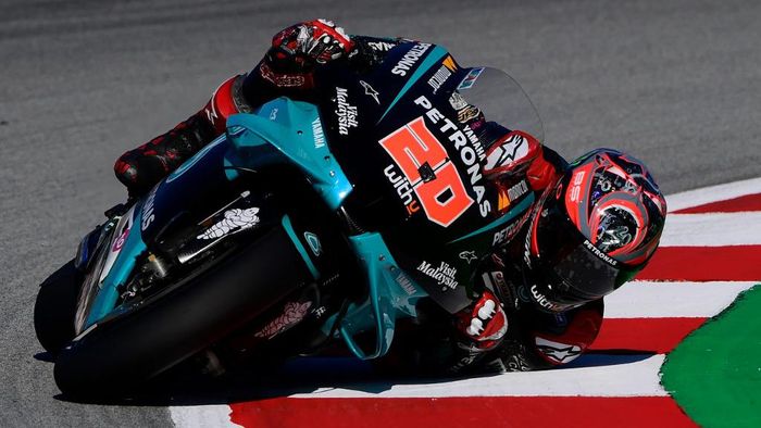MotoGP Catalunya: Quartararo Menang, Rossi Gagal Finis Lagi