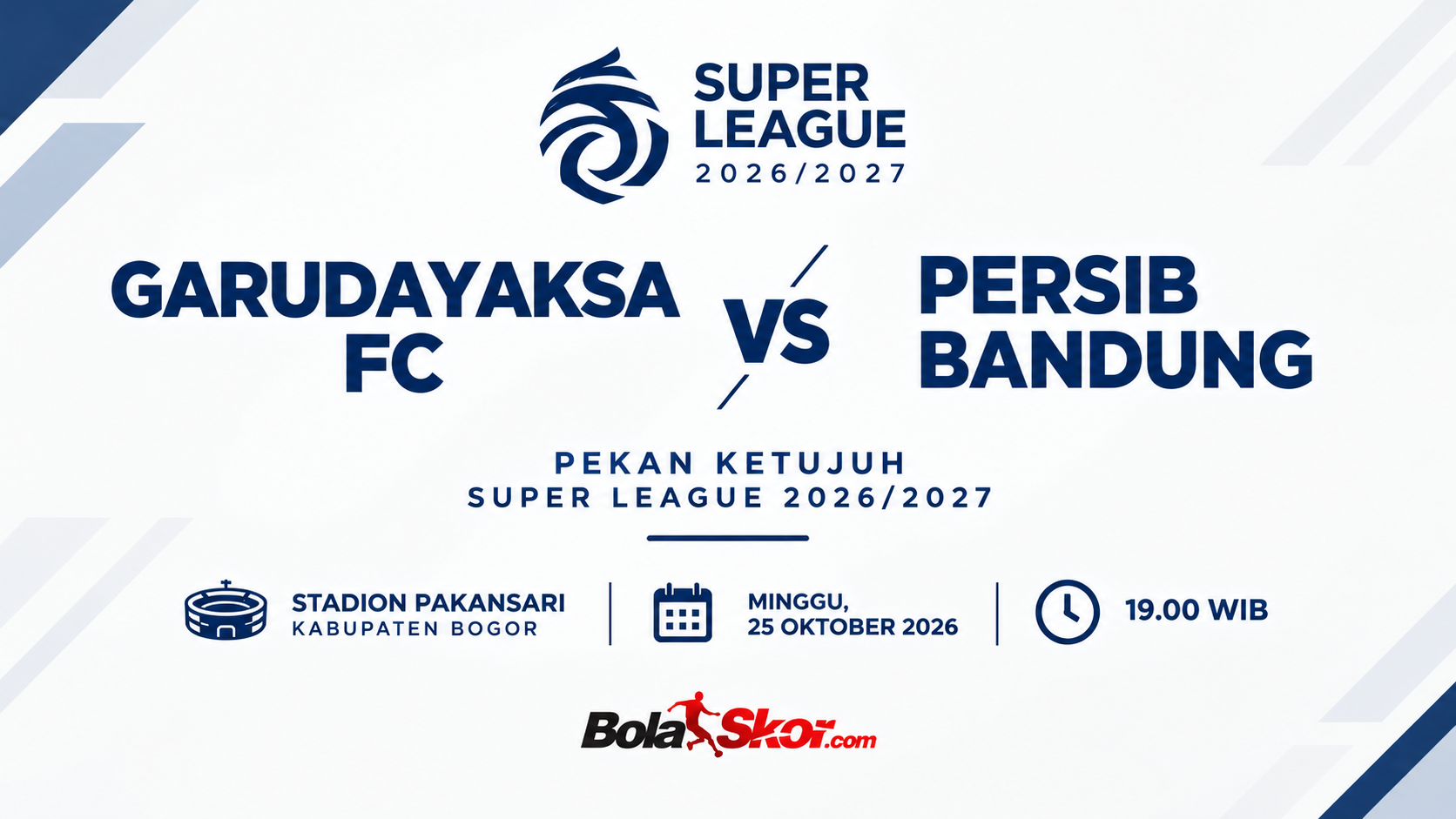 Prediksi dan Link Streaming Garudayaksa FC vs Persib Bandung: Kesempatan Bangkit