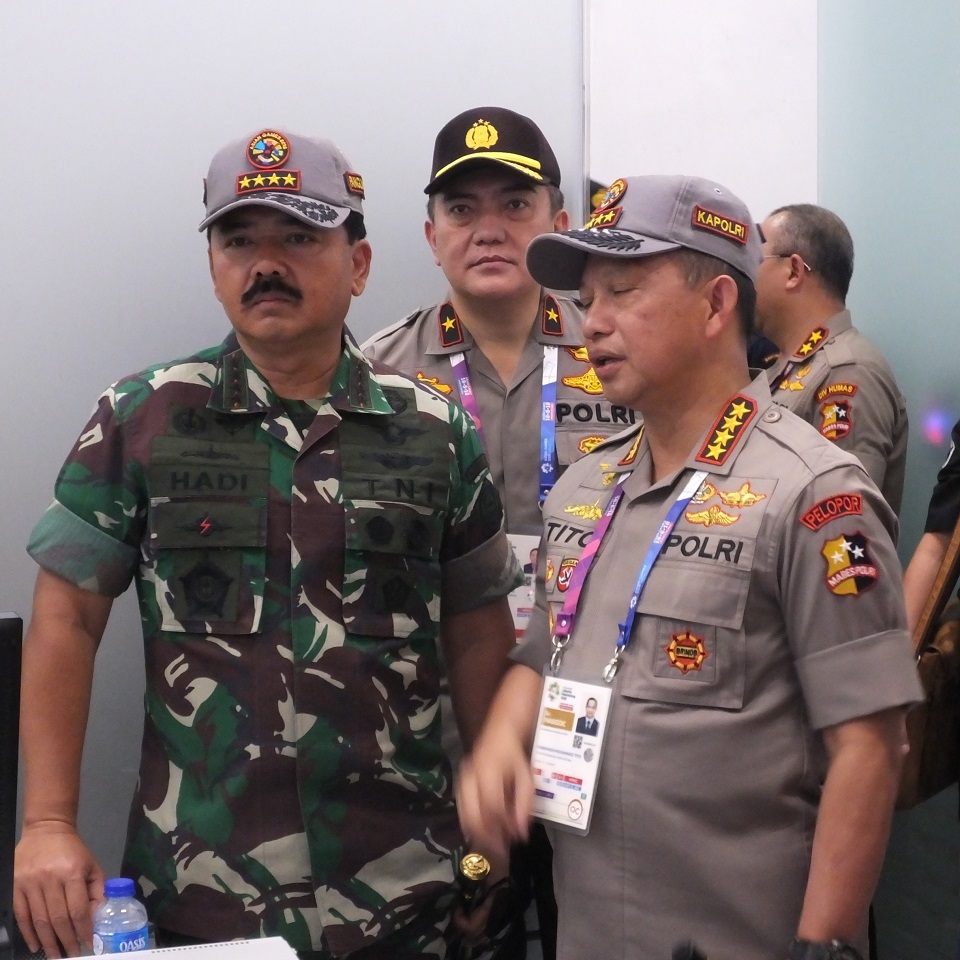 Cara Jitu Polri dan TNI untuk Mengetahui Ancaman Terorisme dan Kejahatan di Pembukaan Asian Games 2018