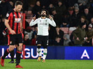 Salah Samai Rush dan Fakta Menarik Laga Bournemouth Vs Liverpool