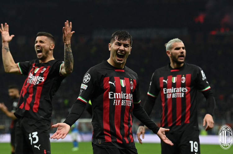 Milan Tekuk Napoli di Leg Pertama, Pioli: Peluangnya Tetap 50-50