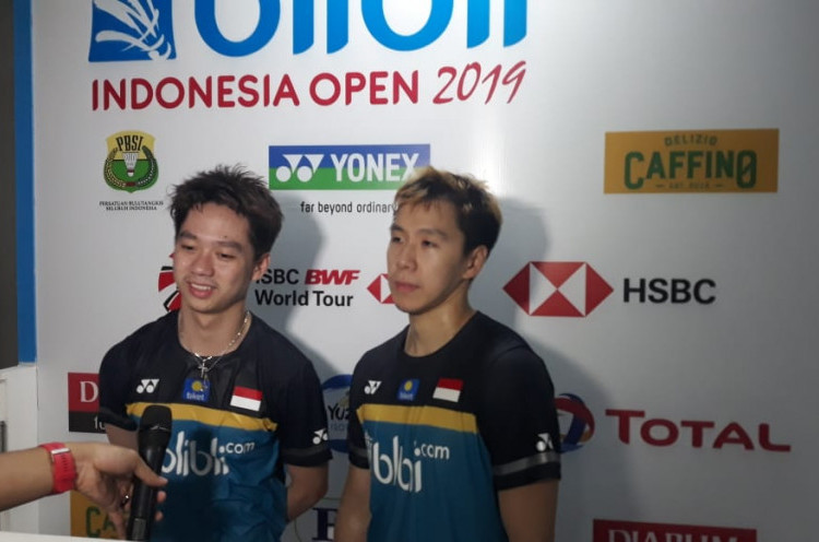 Ke Semifinal Indonesia Open 2019, Kevin / Marcus Ogah Remehkan Lawan