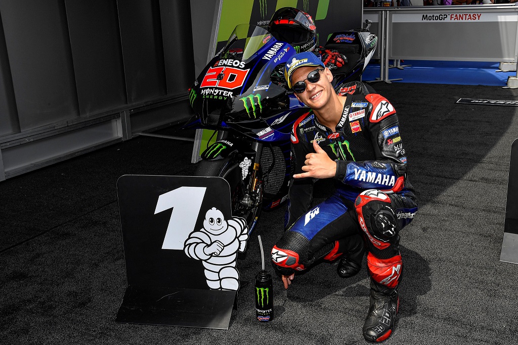 MotoGP Catalunya: Quartararo Catat Pole Position Kelima Beruntun