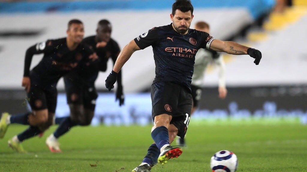 Setelah 417 Hari, Aguero Cetak Gol Lagi di Premier League