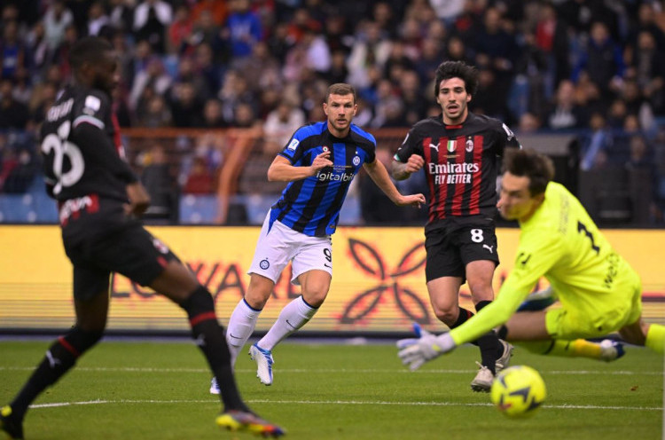 Deretan Statistik Inter Vs Milan: Rossoneri di Ambang Pengulangan Catatan Manis