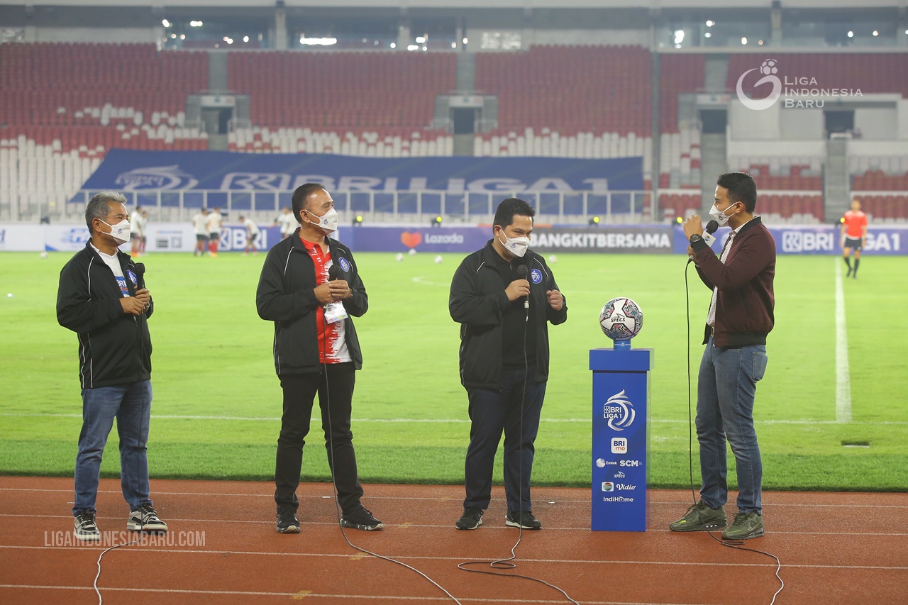 Pemerintah Izinkan Liga 1 Dihadiri Penonton, PT LIB Beri Tanggapan