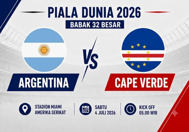 Prediksi dan Statistik Argentina vs Cape Verde: Tim Debutan Berusaha Jegal Juara Bertahan