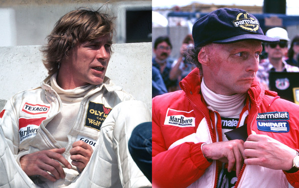 Niki Lauda dan James Hunt