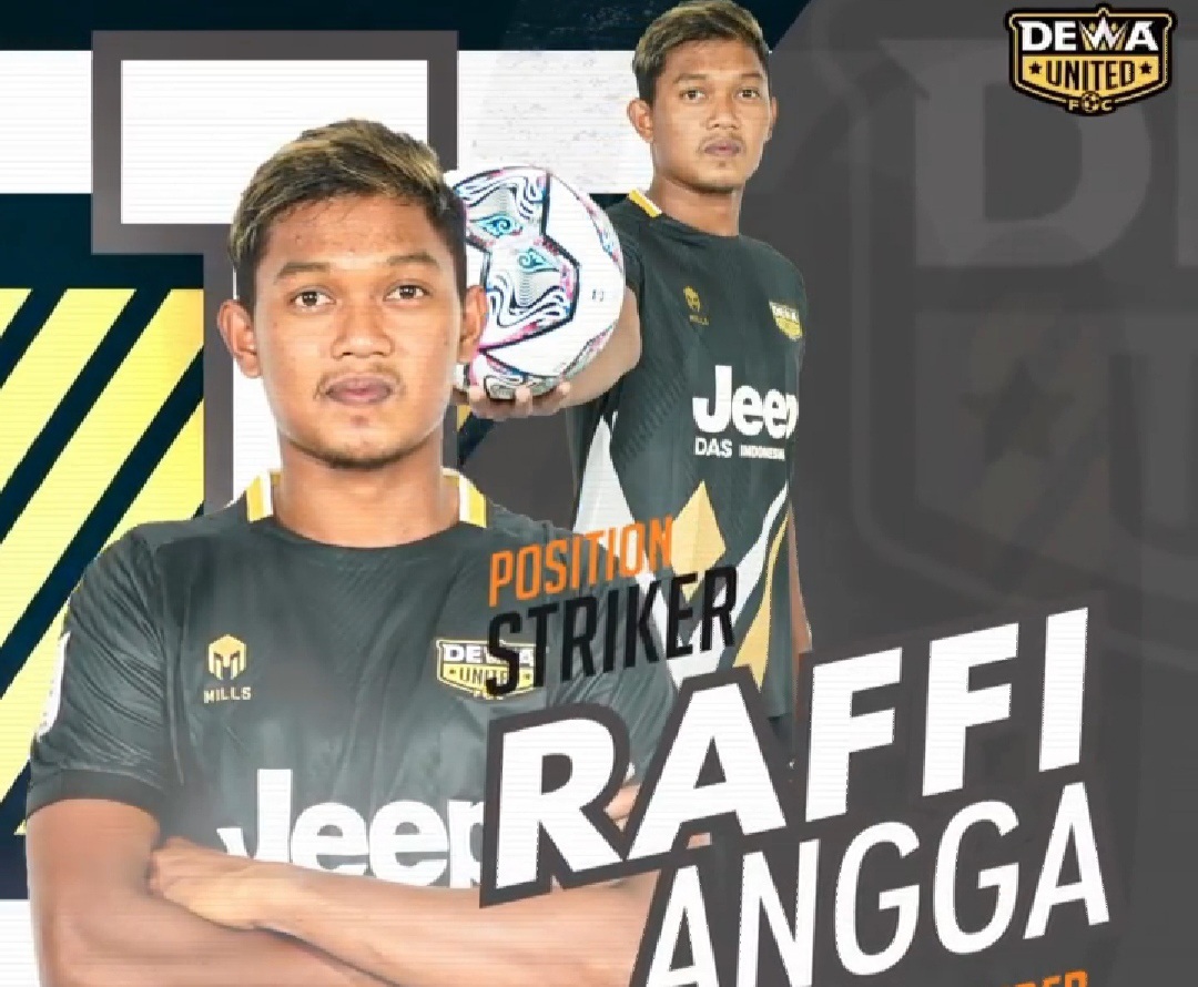 Butuh Striker Lagi, Dewa United FC Rekrut Raffi Angga