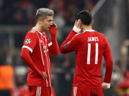 Bayern Munchen Tolak Ide Tukar James Rodriguez dengan Robert Lewandowski