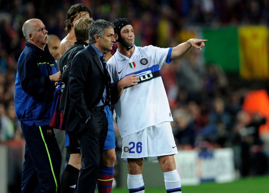 Real Madrid vs Inter Milan, Reuni Cristian Chivu dengan Jose Mourinho