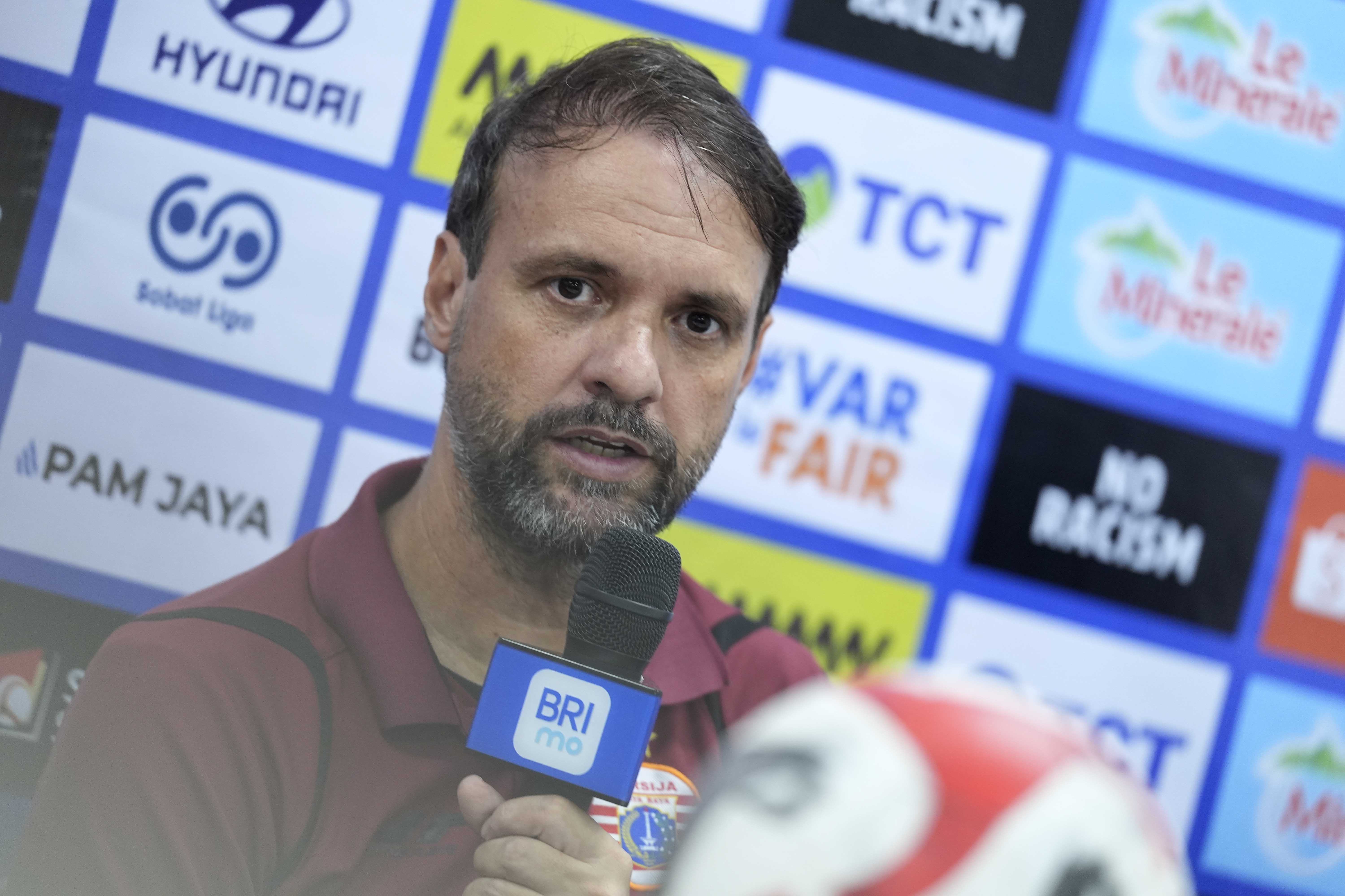 Pelatih Persija Jakarta, Mauricio Souza. (Media Persija)