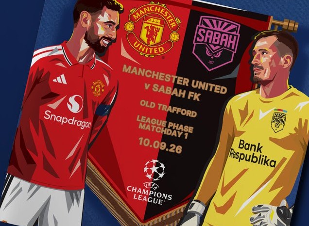 Cara Menonton dan Link Streaming Manchester United vs Sabah FK, Live SCTV?