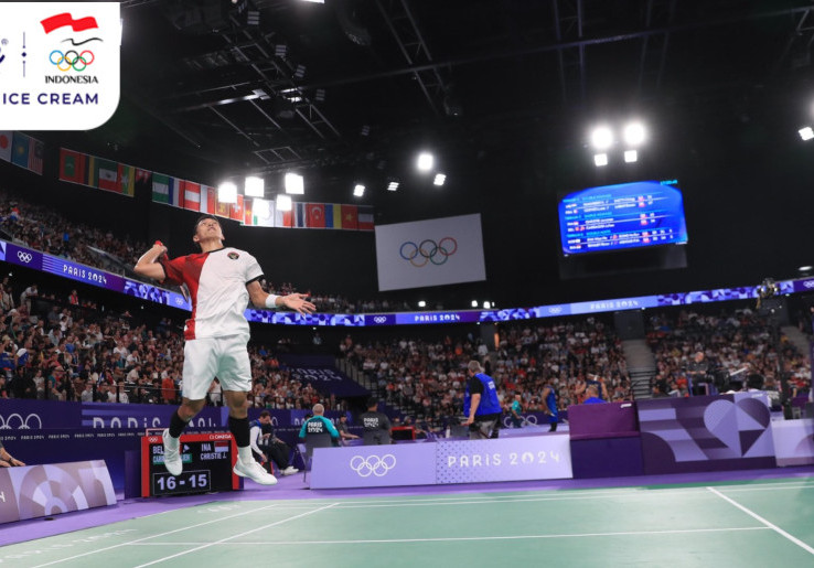 Hasil Bulu Tangkis Olimpiade Paris 2024: Jonatan Christie dan Rinov/Pitha Berjuang Keras Raih Kemenangan