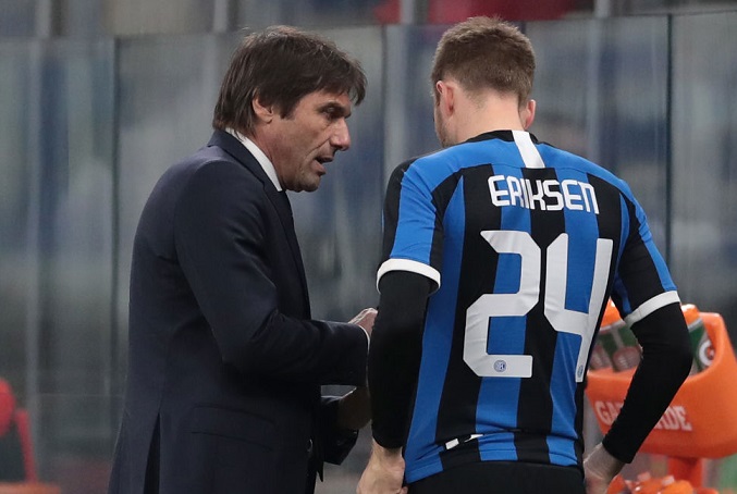 Debut Christian Eriksen di Luar Rencana Antonio Conte