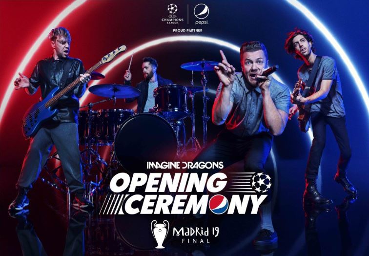Imagine Dragons Siap Guncang Panggung Final Liga Champions 2018-19