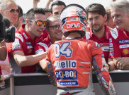 Kalahkan Valentino Rossi, Andrea Dovizioso Rajai MotoGP Ceko