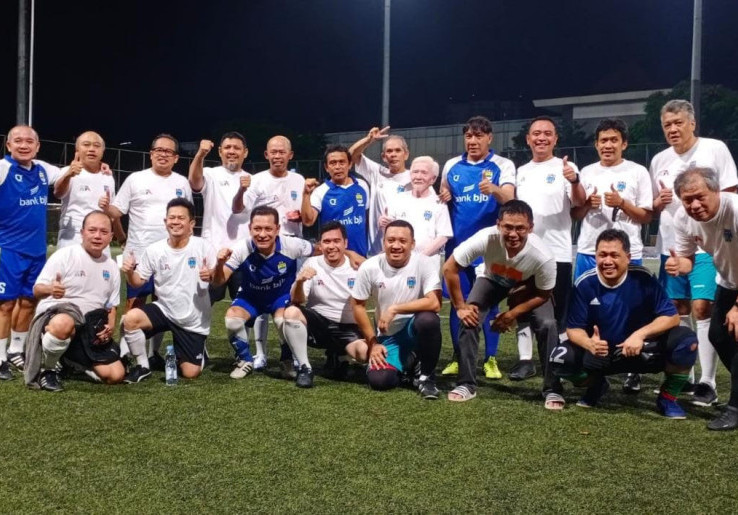 Tim Legenda Persib Meriahkan IA-ITB Cup 2023 di Kompleks SUGBK