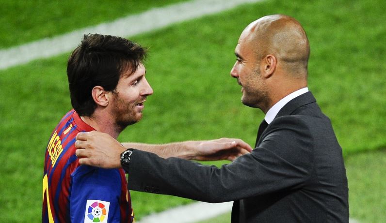 Pep Guardiola di Spanyol, Coba Bujuk Barcelona untuk Menjual Lionel Messi ke Manchester City
