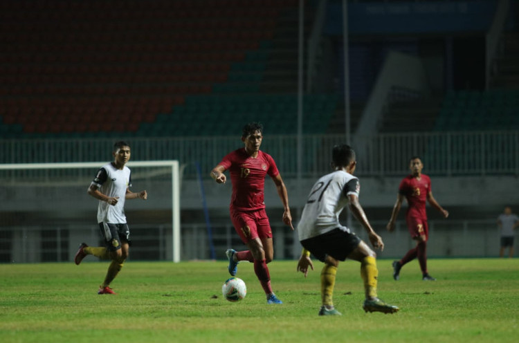 Timnas Indonesia Menang 2-0 atas Bhayangkara FC dalam Uji Coba
