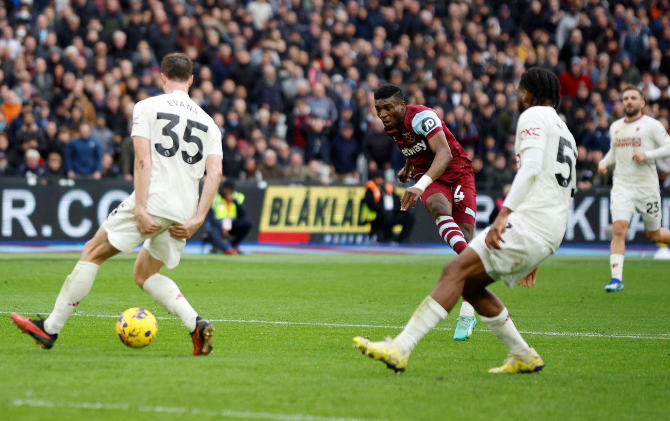 West Ham 2-0 Manchester United: Red Devils Tanpa Kemenangan di Tiga Laga Beruntun