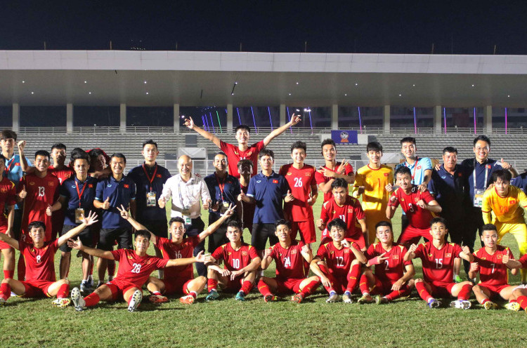 Lolos ke Semifinal Piala AFF U-19, Timnas Vietnam U-19 Dapat Bonus Rp320 Juta