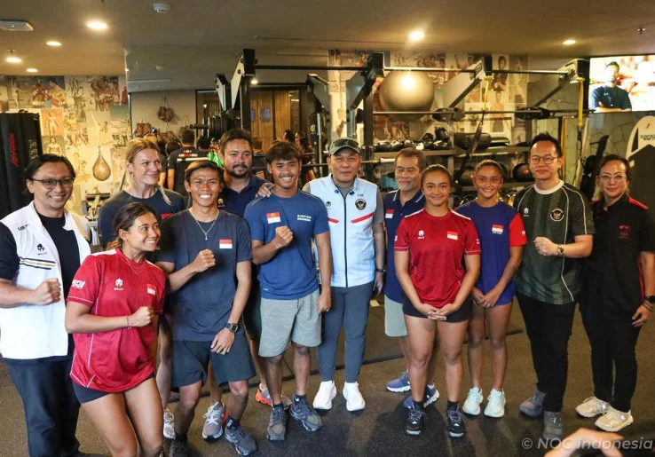 Sambangi Pemusatan Latihan Cabor Asian Games, CdM Todotua Pasaribu Pastikan Tak Pilih Kasih
