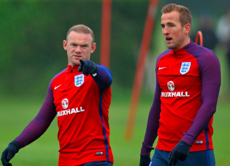 Perbandingan Rekor Gol Harry Kane dan Wayne Rooney di Timnas Inggris