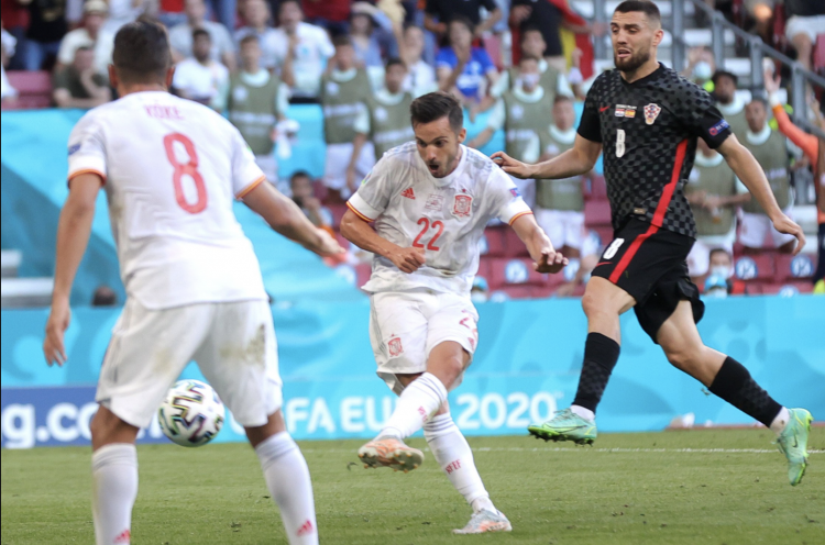 Piala Eropa 2020 - Kroasia 3-5 Spanyol: La Furia Roja Tak Terbendung