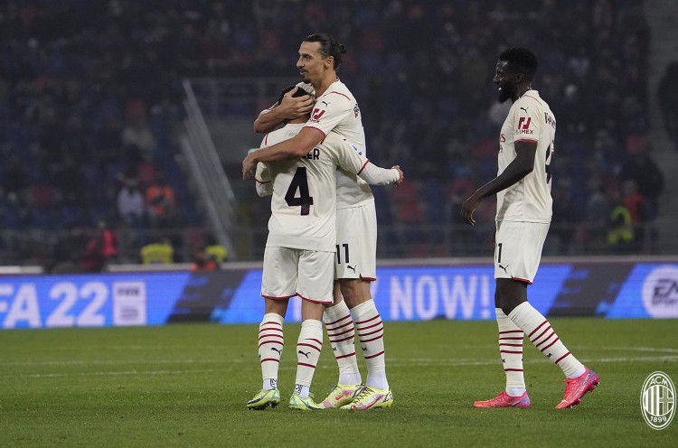 Hasil Pertandingan: AC Milan ke Puncak Klasemen, Man City Jinakkan Brighton