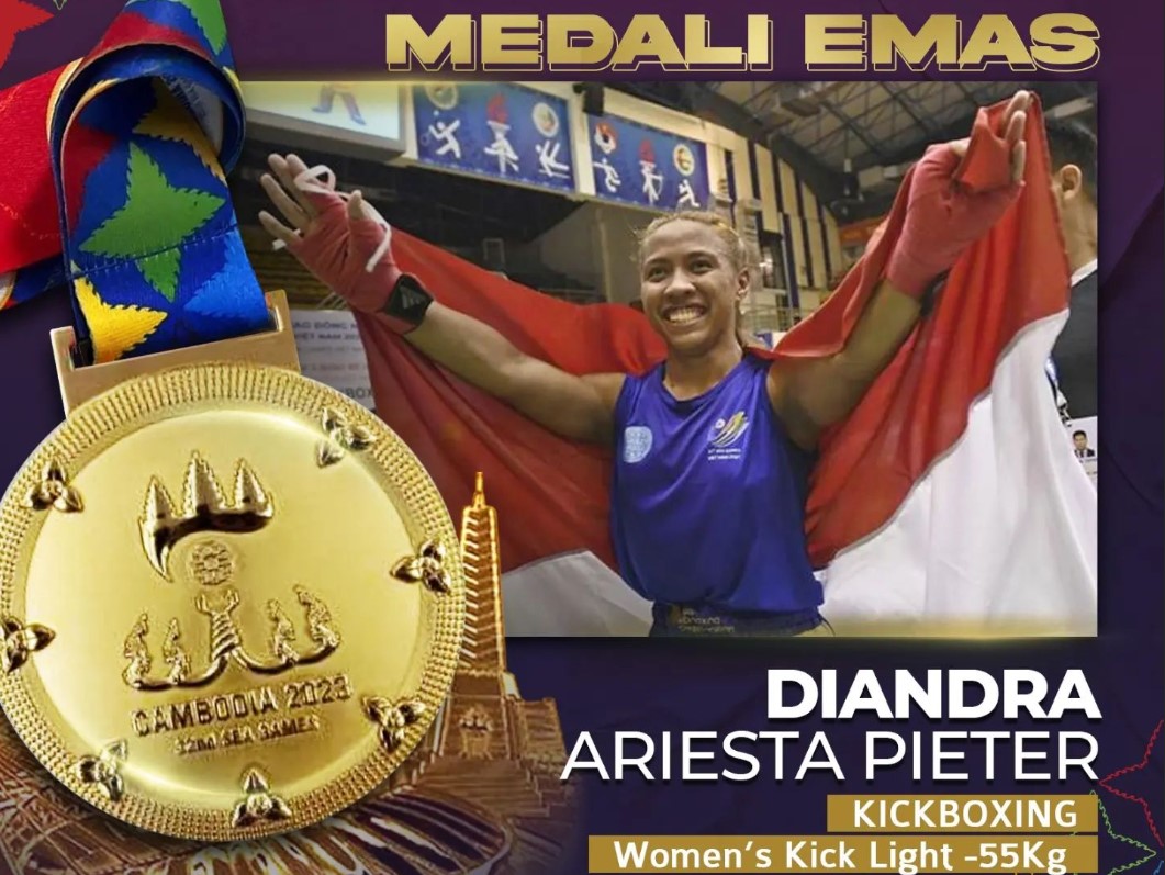 Tambah Dua dari Kickboxing, Tim Indonesia Tembus 80 Medali Emas