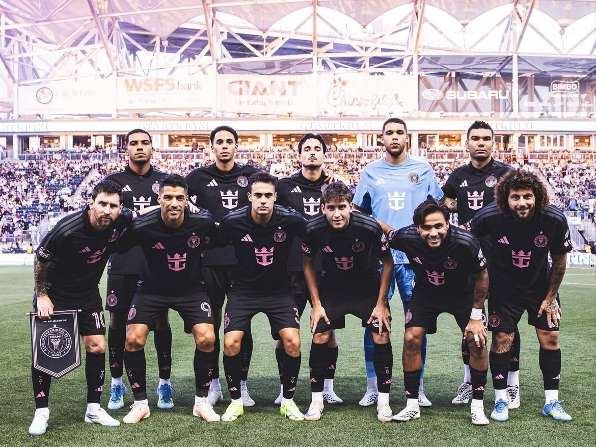 Starting XI Inter Miami vs Philadelphia Union. (Instagram @Intermiamicf)