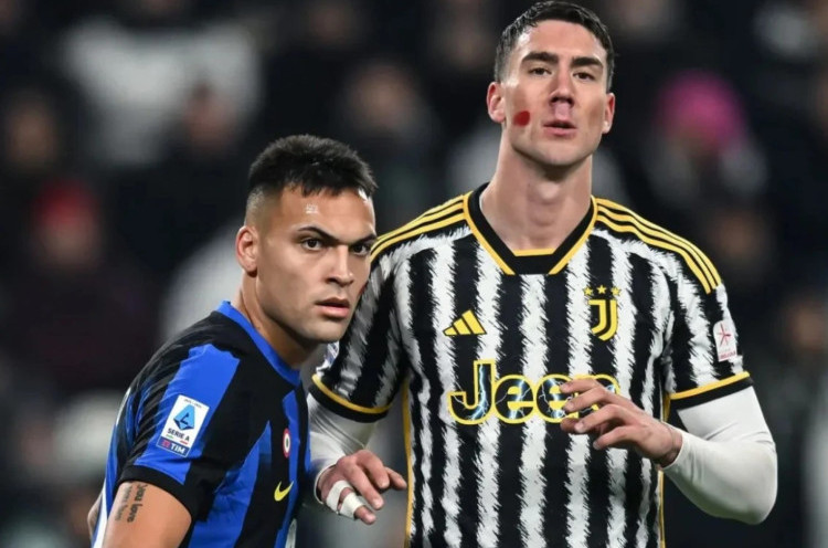 Inter Milan Vs Juventus: Menilik Duel Lautaro Martinez Kontra Dusan Vlahovic