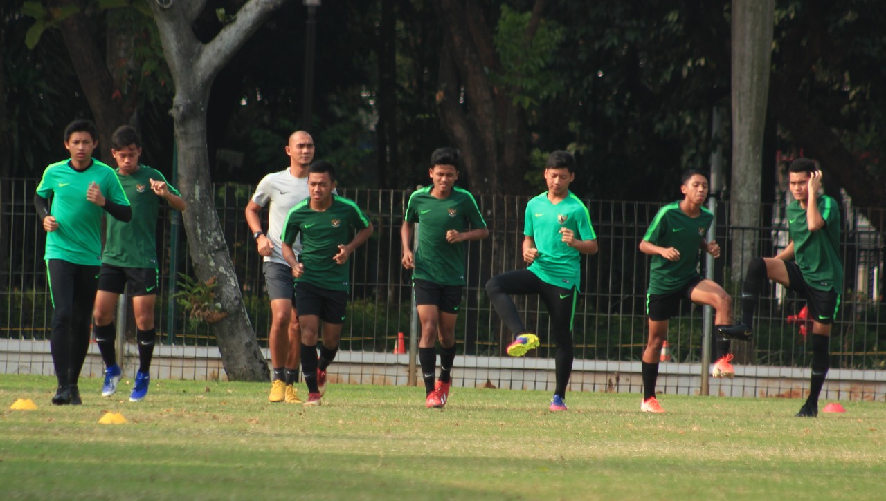 Timnas Indonesia U-16 Fokus Genjot Mental dan Fisik Pemain pada TC Bulan Juli