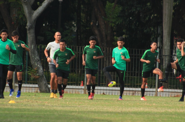 Timnas Indonesia U-16 Fokus Genjot Mental dan Fisik Pemain pada TC Bulan Juli