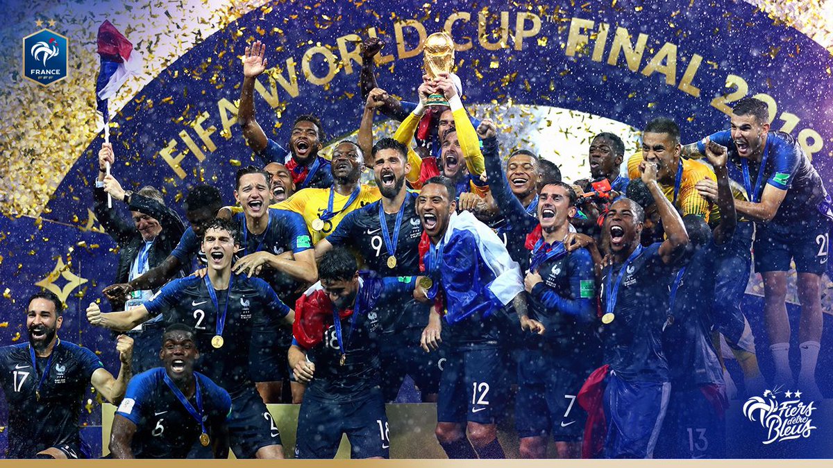 11 Fakta Menarik Usai Prancis Jadi Juara Piala Dunia 2018