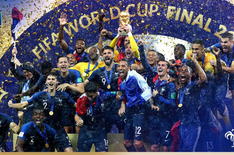 11 Fakta Menarik Usai Prancis Jadi Juara Piala Dunia 2018