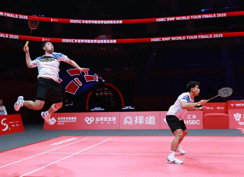 Hasil BWF World Tour Finals 2025: Sabar/Reza Puncaki Klasemen, Putri KW Buat An Se-young Kesulitan