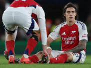 Arsenal Khawatirkan Cederanya Riccardo Calafiori