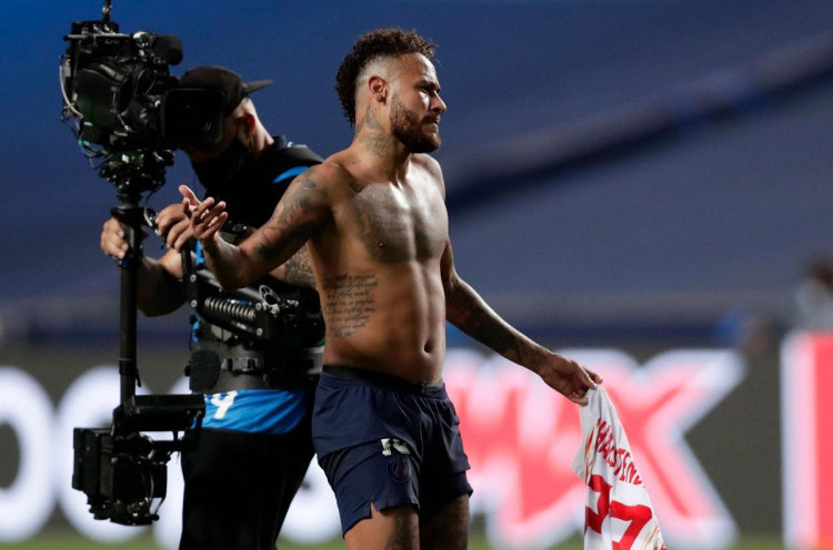 Bertukar Jersey, Neymar Terancam Absen di Final Liga Champions