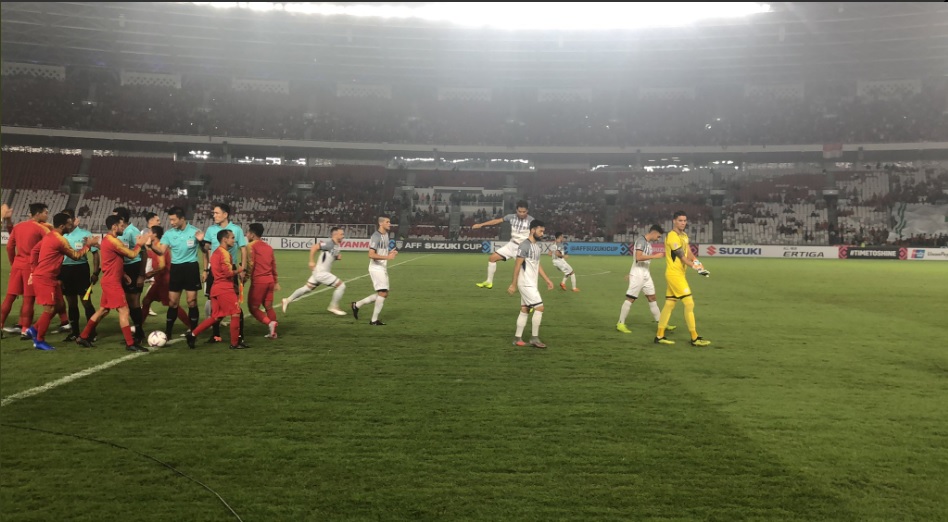 Belum Ada Gol di Paruh Pertama Laga Timnas Indonesia Vs Filipina