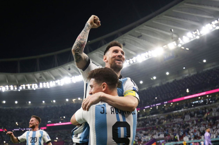 Argentina 2-1 Australia: Gol Spesial di Laga ke 1000 Lionel Messi