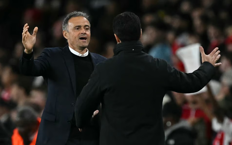 Final Liga Champions PSG vs Arsenal: Luis Enrique Sebut Mikel Arteta Pelatih Kelas Dunia