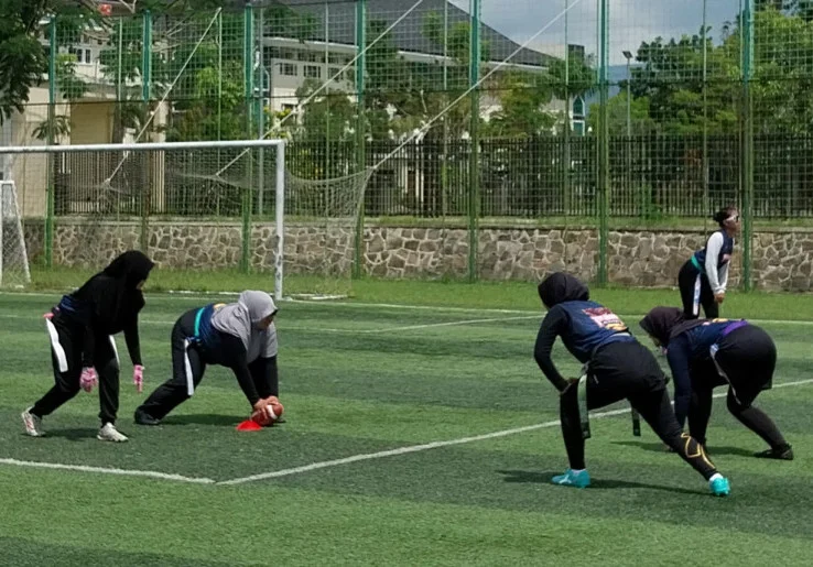 Bandung Bergairah Sambut Roadshow TAFF, Flag Football Panen Minat