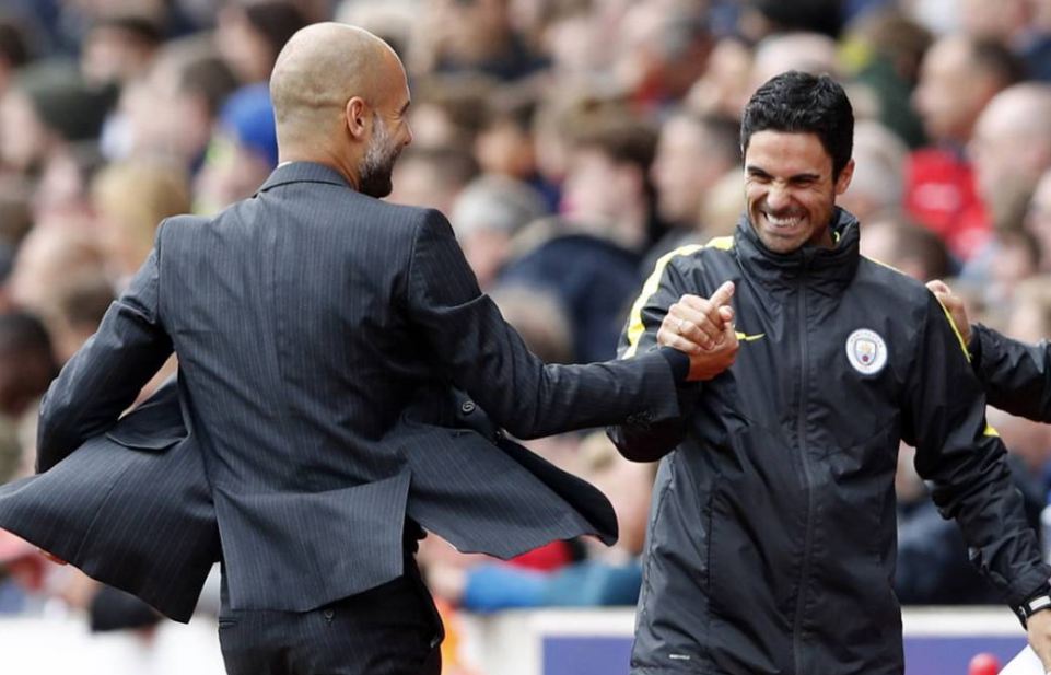 Persamaan dan Perbedaan Guru-Murid, Pep Guardiola dan Mikel Arteta 
