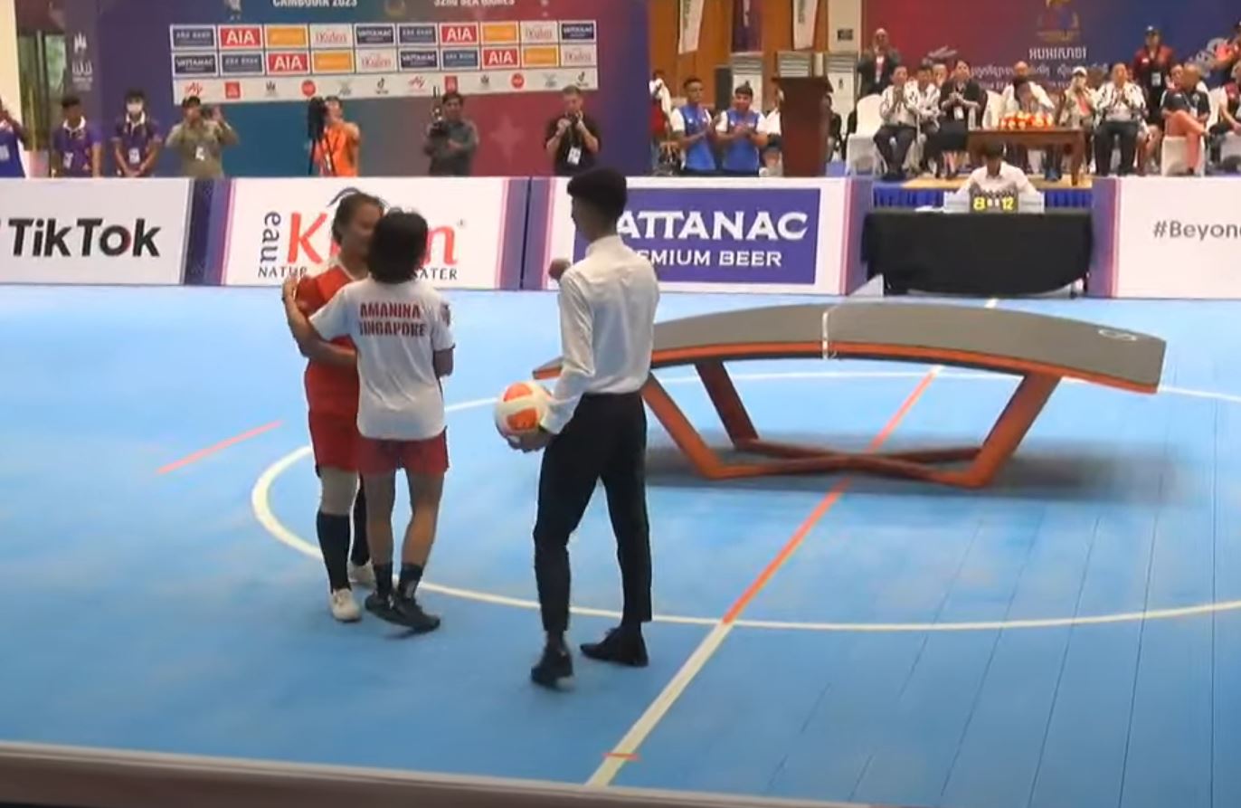 Dua Medali Perak dari Cabor Debutan SEA Games 2023, Teqball