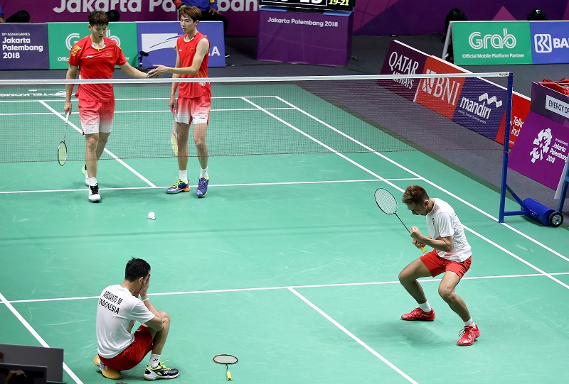 Marcus / Kevin ke Final, Indonesia Pastikan Medali Emas dan Perak pada Ganda Putra Asian Games 2018